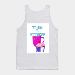 COFFEE Break And Cupcakes Tank Top